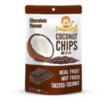 Crispconut Coconut Chips Chocolate Flavour 40g.