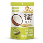 Crispconut Coconut Chips Wasabi Flavour 40g.