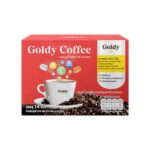 Goldy Coffee Vitamins Instant Coffee Mix Powder with 100% Sweetness from Stevia 210g.