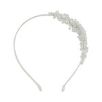 Crystal Design Hair Band Silver