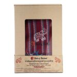 Think of Thailand Hand Woven Cotton Scarf Size 45x190cm Multicolor 1