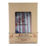 Think of Thailand Hand Woven Cotton Scarf Size 45x190cm Multicolor 2