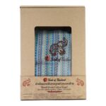 Think of Thailand Hand Woven Cotton Scarf Size 45x190cm Multicolor 4