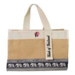 Think of Thailand Tote Bag 48x32cm Blue 1