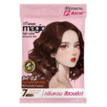 Biowoman Magic Hair Color Reddish Brown BM-02 60ml.