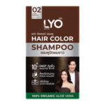 LYO Hair Color Shampoo Dark Brown 02 30ml.