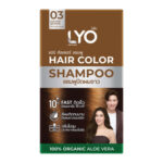 LYO Hair Color Shampoo Golden Brown 03 30ml.