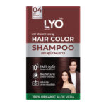 LYO Hair Color Shampoo Red Brown 04 30ml.