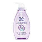 Babi Mild Organic Head & Body Baby Bath Relaxing Lavender 380ml.