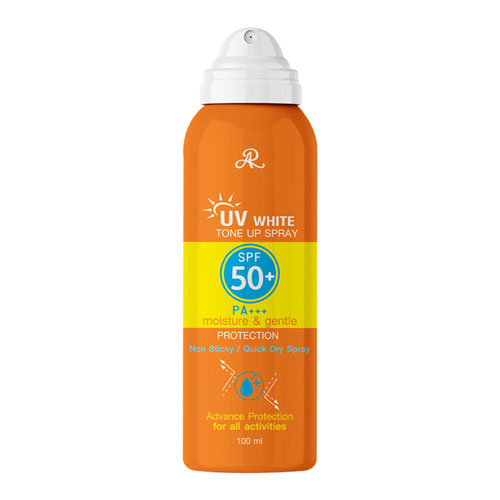AR UV White Tone Up Spray 50+ PA+++ 100ml. - Image 1