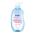 D-nee Organic Head & Body Baby Wash Always Happy 380ml.