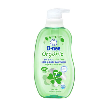 D-nee Organic Head & Body Baby Wash 380ml.