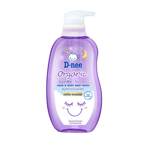 D-nee Organic Head & Body Baby Wash Sweet Dream 380ml. - Image 1