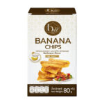 BaanBell Banana Chips BBQ Flavor 80g.