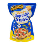 Shimzy Crispy Soy Cube Snack Pizza Flavor 30g.