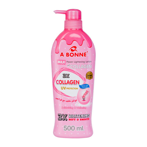 A Bonne Milk Power Lightening Lotion Collagen x3 Collagen UV Protection 500ml - Image 1