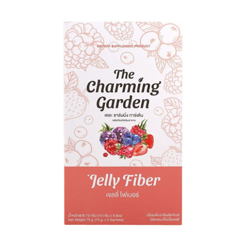 The Charming Garden Jelly Fiber Dietary Supplement 15g x5 Sachets - Image 1
