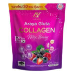 Araya Gluta Collagen Mix Berry 10g x30 Sachets