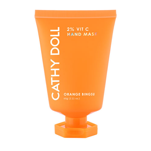 Cathy Doll 2% Hyaluron Hand Mask Orange Bingsu 60g - Image 1