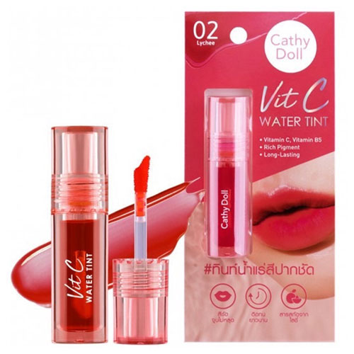 Cathy Doll Vit C Water Tint 2.7g No.2 Lychee - Image 1