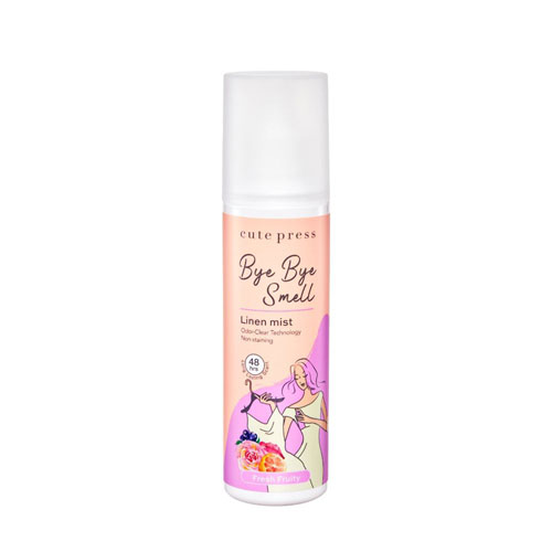 Cute_Press_Bye_Bye_Smell_Linen_Mist_Fresh_Fruity_240ml_1_web Cute Press Bye Bye Smell Linen Mist Fresh Fruity 240ml - Image 1