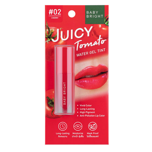 Baby_-Bright_Juicy_Tomato_Water_Gel_Tint_2_5g_No_02_Cherry_1_web Baby Bright Juicy Tomato Water Gel Tint 2.5g No.02 Cherry - Image 1