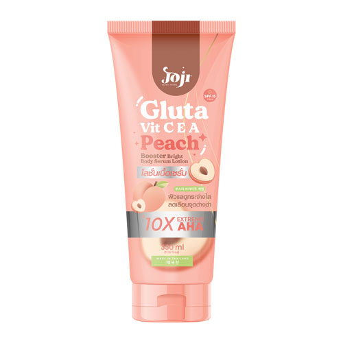 Joji_Secret_Young_Gluta_Vit_C_E_A_Peach_Booster_Bright_Body_Serum_Lotion_330ml_1_web Joji Secret Young Gluta Vit C E A Peach Booster Bright Body Serum Lotion 330ml - Image 1