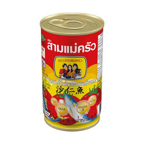 Three_Lady_Cooks_Sardines_in_Tomato_Sauce_155g_1_web Three Lady Cooks Sardines in Tomato Sauce 155g - Image 1