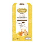 KUNNA Honey Coconut Crispy Rolls with Lemon Chocolate 60g