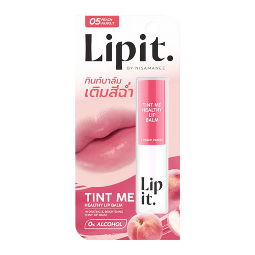 Lip It Tint Me Healthy Lip Balm 3g #05 Peach Parfait - Image 1