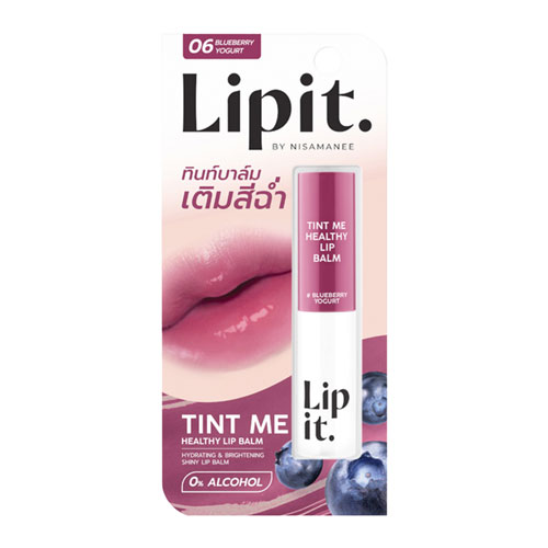 Lip It Tint Me Healthy Lip Balm 3g #06 Blueberry Yogurt - Image 1